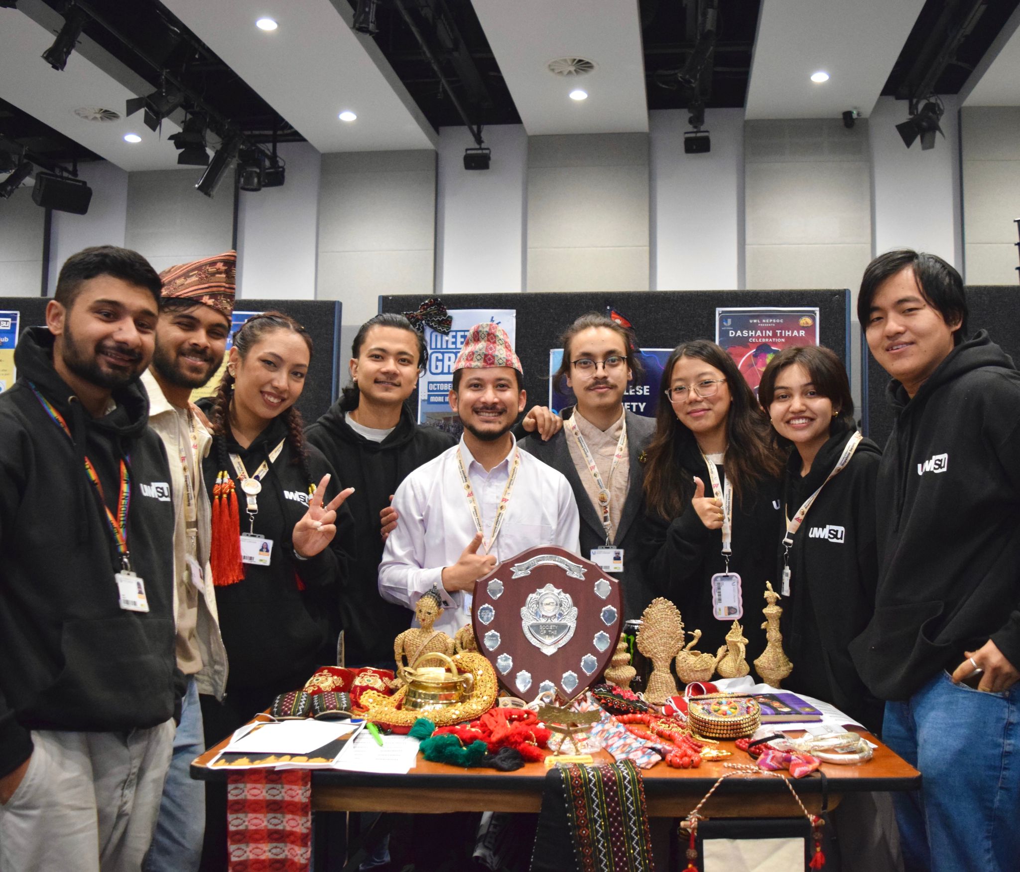 Picture of UWL Nepalese Society Board Members